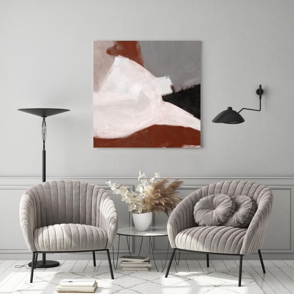 Ruby, hand-painted canvas-Framed-Canvas-Print-Poster-Gioia Wall Art