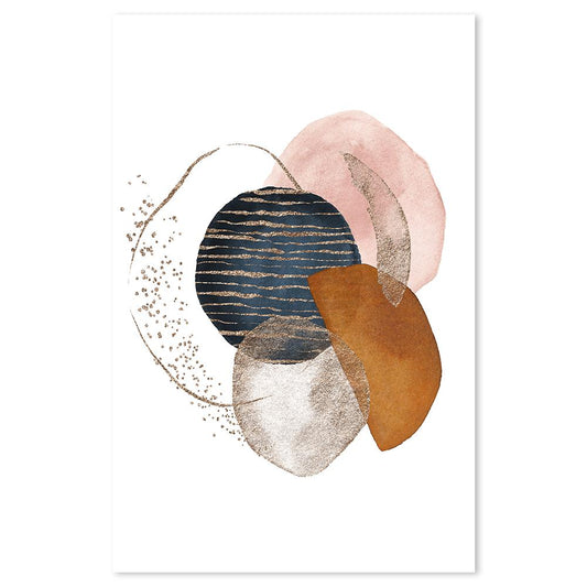 wall-art-print-canvas-poster-framed-Abstract Shapes, Style D-by-Gioia Wall Art-Gioia Wall Art