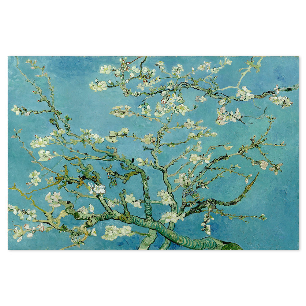 wall-art-print-canvas-poster-framed-Almond Blossom, Van Gogh-by-Gioia Wall Art-Gioia Wall Art