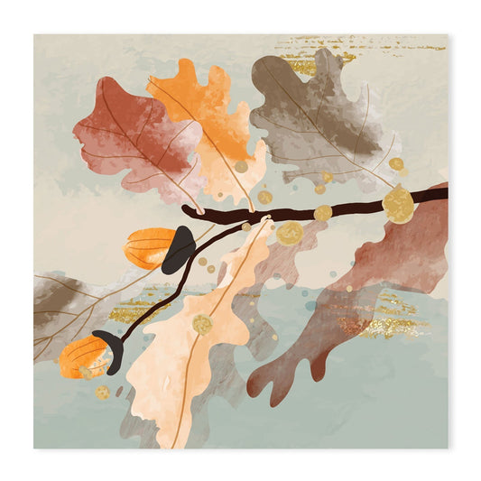 wall-art-print-canvas-poster-framed-Autumn Tree, Style B-GIOIA-WALL-ART