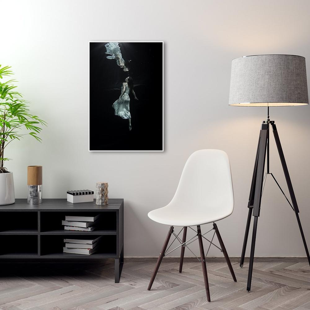 wall-art-print-canvas-poster-framed-Dancing Underwater, Set Of 2-by-Gioia Wall Art-Gioia Wall Art