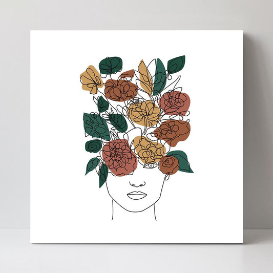 wall-art-print-canvas-poster-framed-Flower Child-by-Gioia Wall Art-Gioia Wall Art