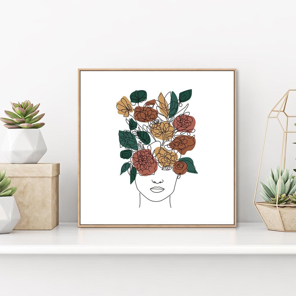 wall-art-print-canvas-poster-framed-Flower Child-by-Gioia Wall Art-Gioia Wall Art