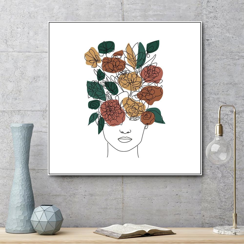 wall-art-print-canvas-poster-framed-Flower Child-by-Gioia Wall Art-Gioia Wall Art