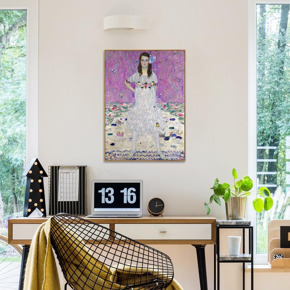 wall-art-print-canvas-poster-framed-Mada Primavesi, By Gustav Klimt-by-Gioia Wall Art-Gioia Wall Art