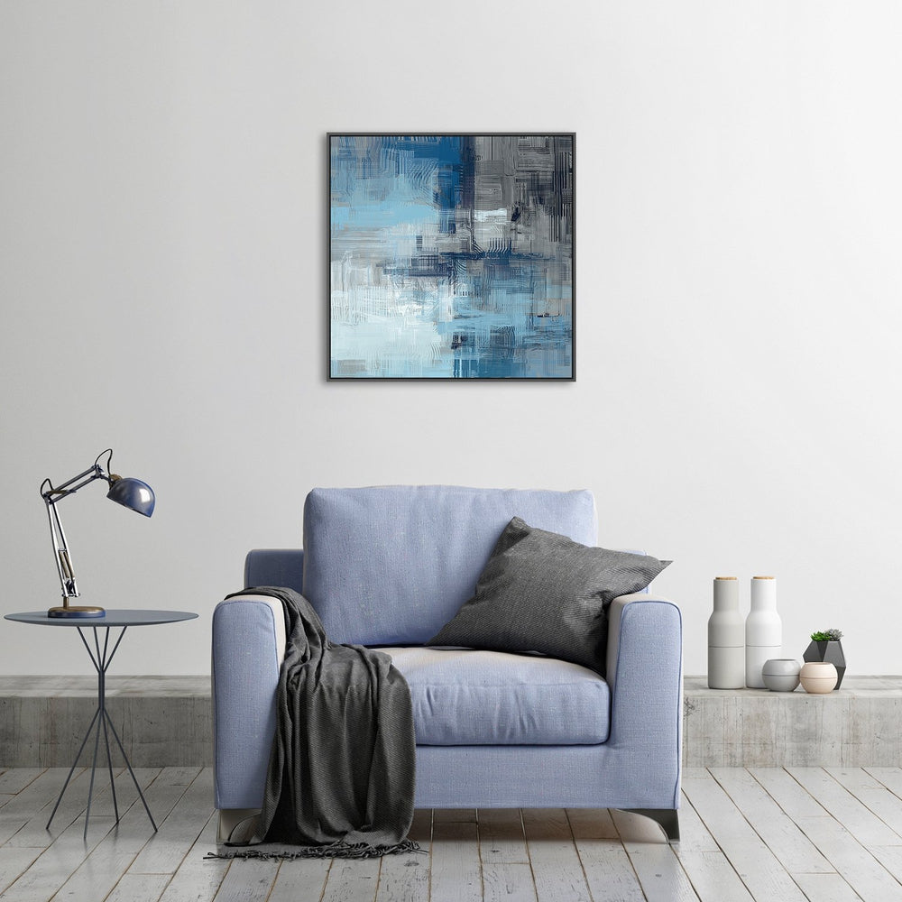 wall-art-print-canvas-poster-framed-Midnight Wish, Abstract Art, Style B-by-Gioia Wall Art-Gioia Wall Art