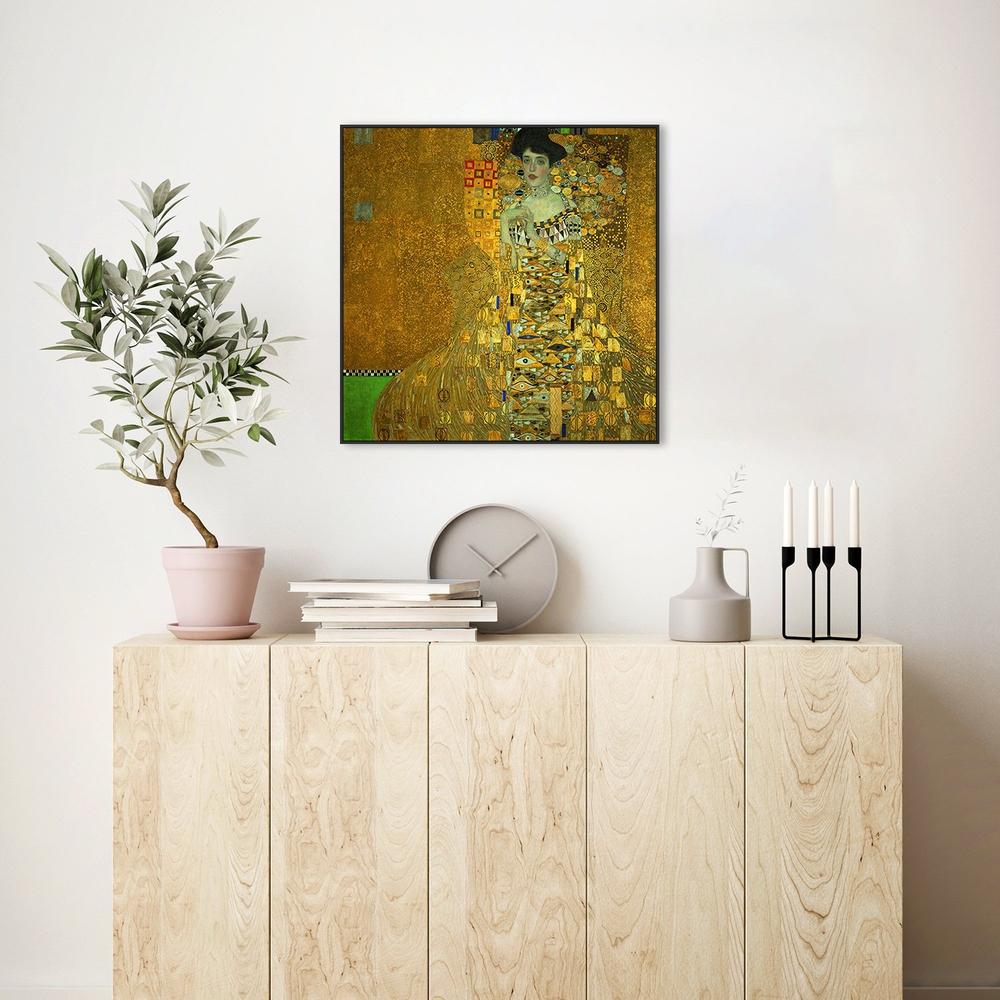 wall-art-print-canvas-poster-framed-Portrait Of Adele Bloch Bauer, By Gustav Klimt-by-Gioia Wall Art-Gioia Wall Art
