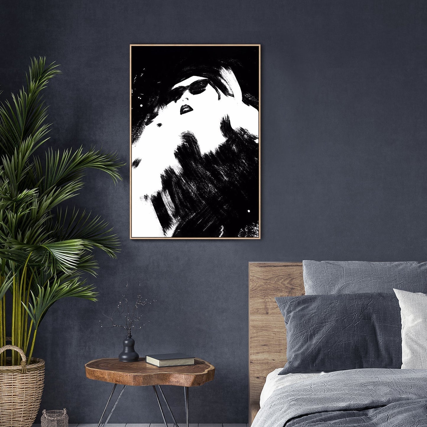 wall-art-print-canvas-poster-framed-The Shady Queen-by-Gioia Wall Art-Gioia Wall Art