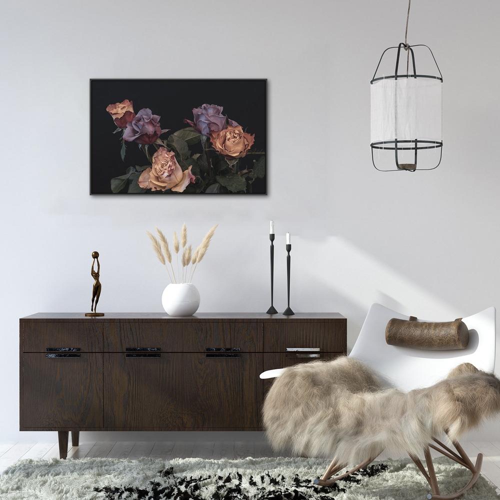 wall-art-print-canvas-poster-framed-Vintage Roses-by-Gioia Wall Art-Gioia Wall Art