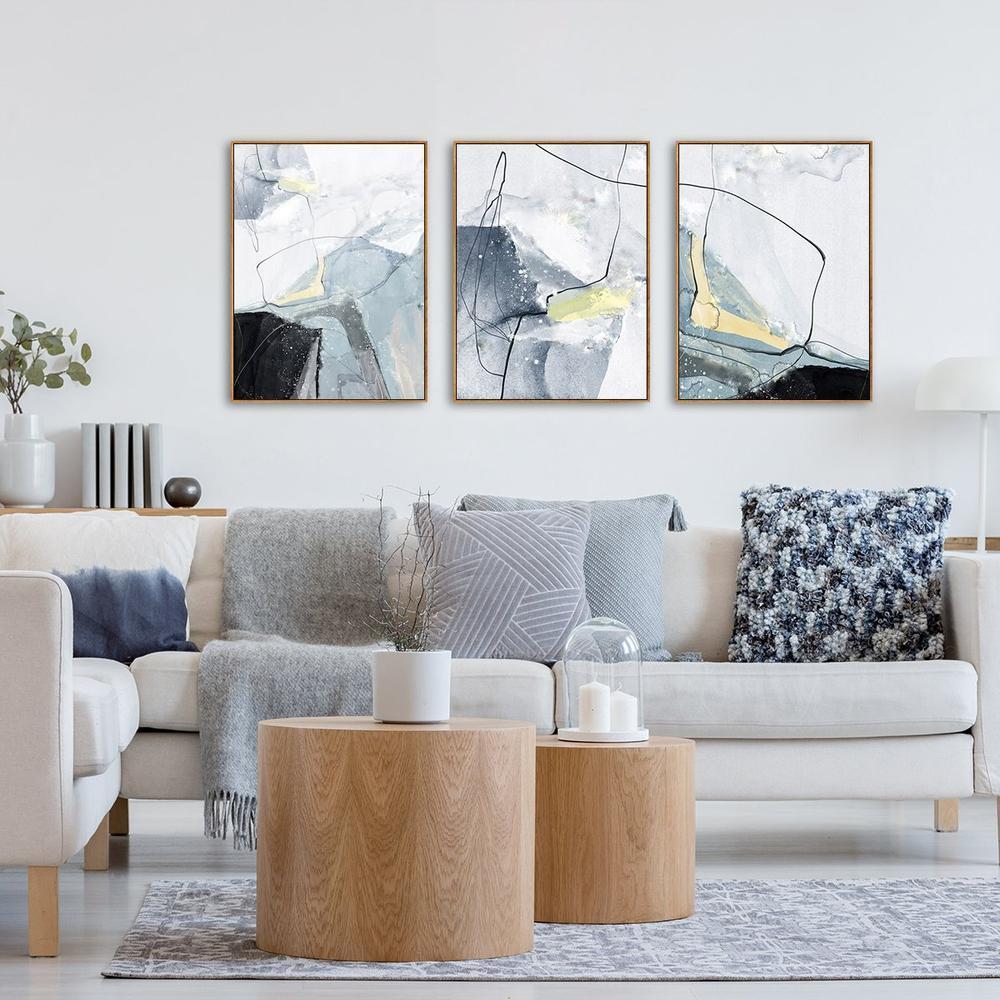 wall-art-print-canvas-poster-framed-Winter Rhyme, Set Of 3-by-Gioia Wall Art-Gioia Wall Art